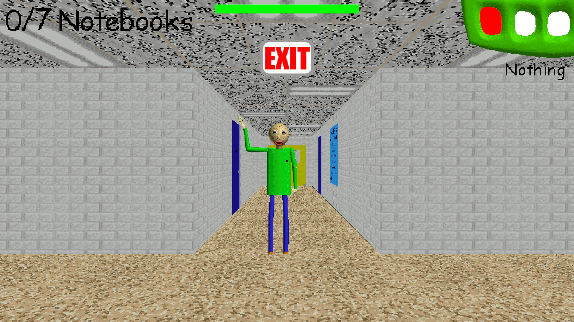 Baldi in Baldi's Basics