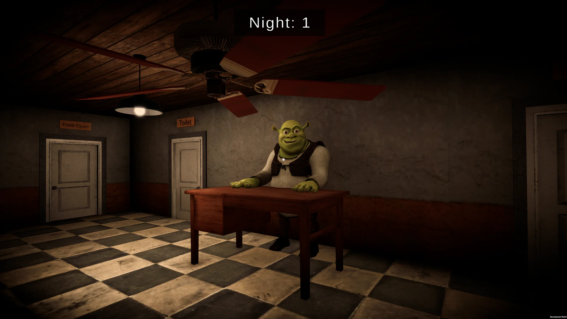 A corridor in Five Nights at Shrek's Hotel 2