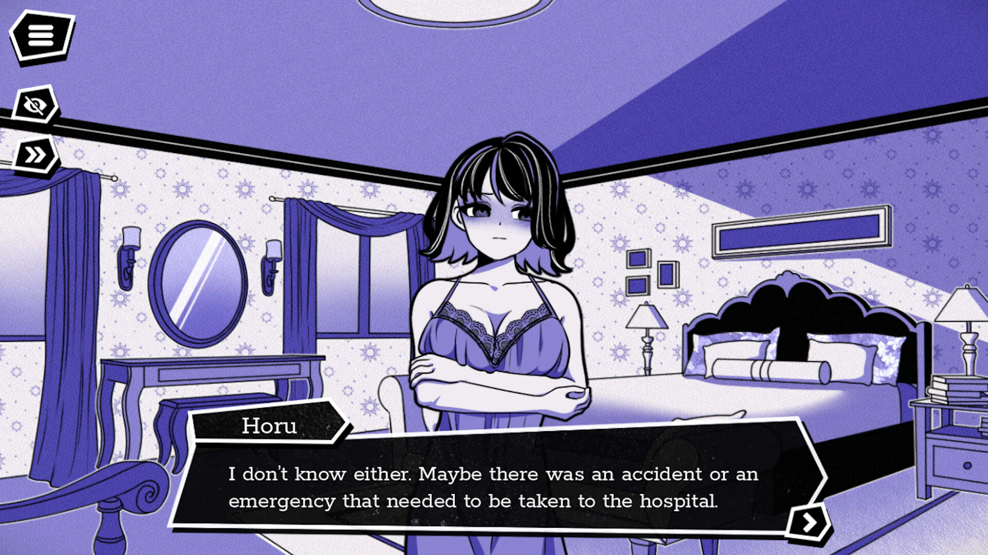 Fleshbreak visual novel scene