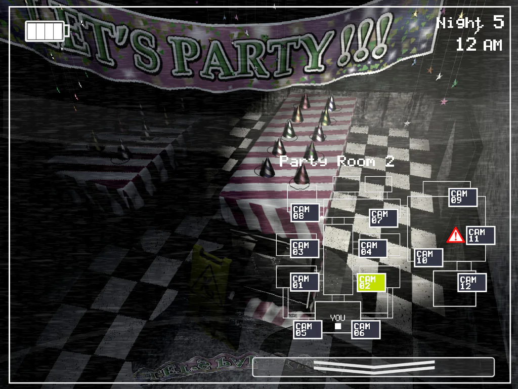 Animatronics in Five Nights at Freddy's 2