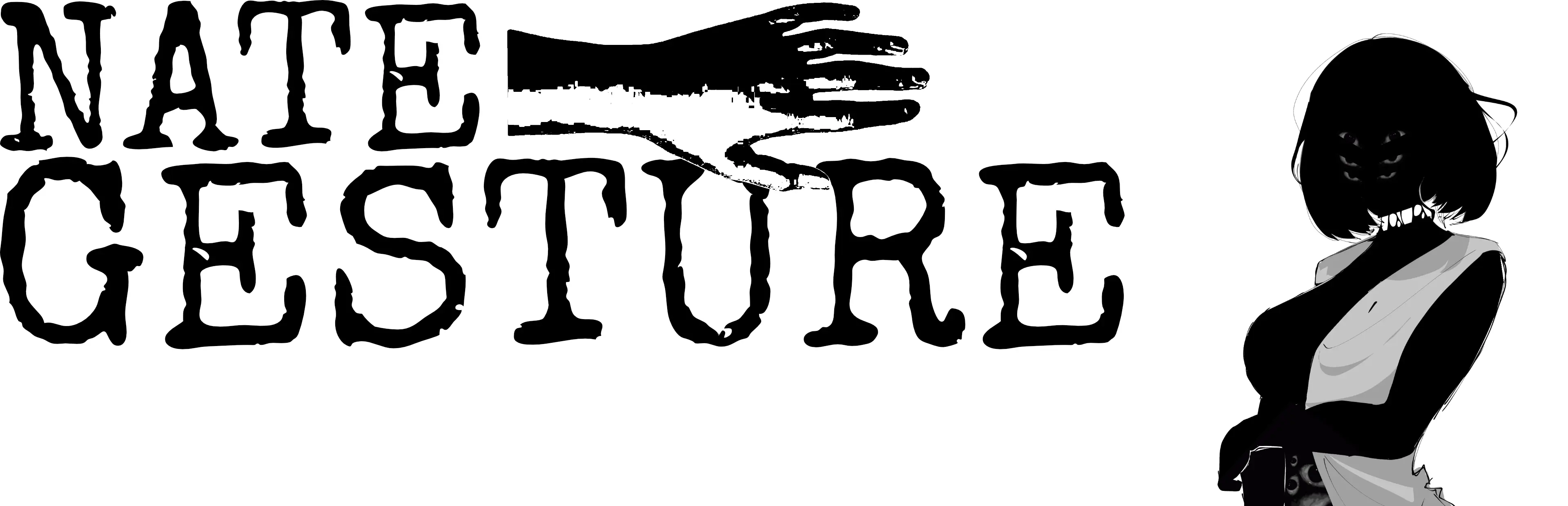 Nate Hand Gesture title artwork with Nate and an extended hand